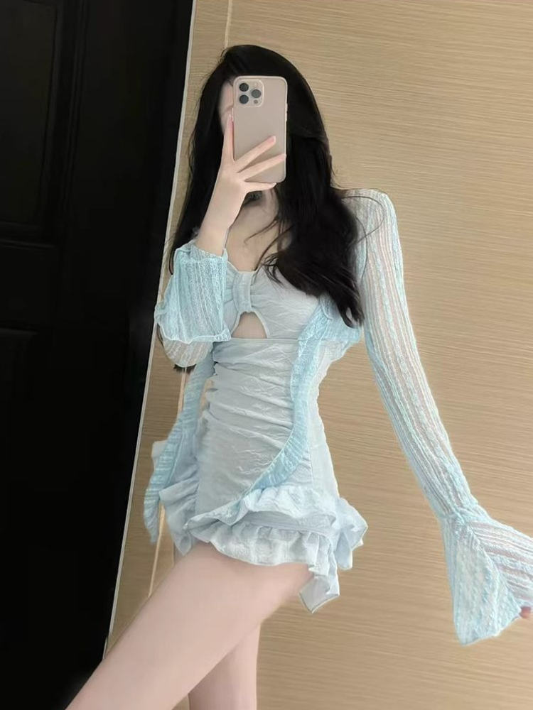 Bescheidener Badeanzug mit vol – Womens Suit Bewertung und Preis