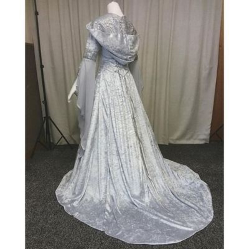 Damen-Cosplay-Kostüm, mittelal – Wedding Dress Bewertung und Preis