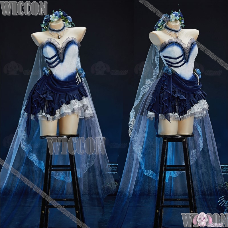 Corpse Bride Halloween Cosplay – Formal Skirt Bewertung und Preis