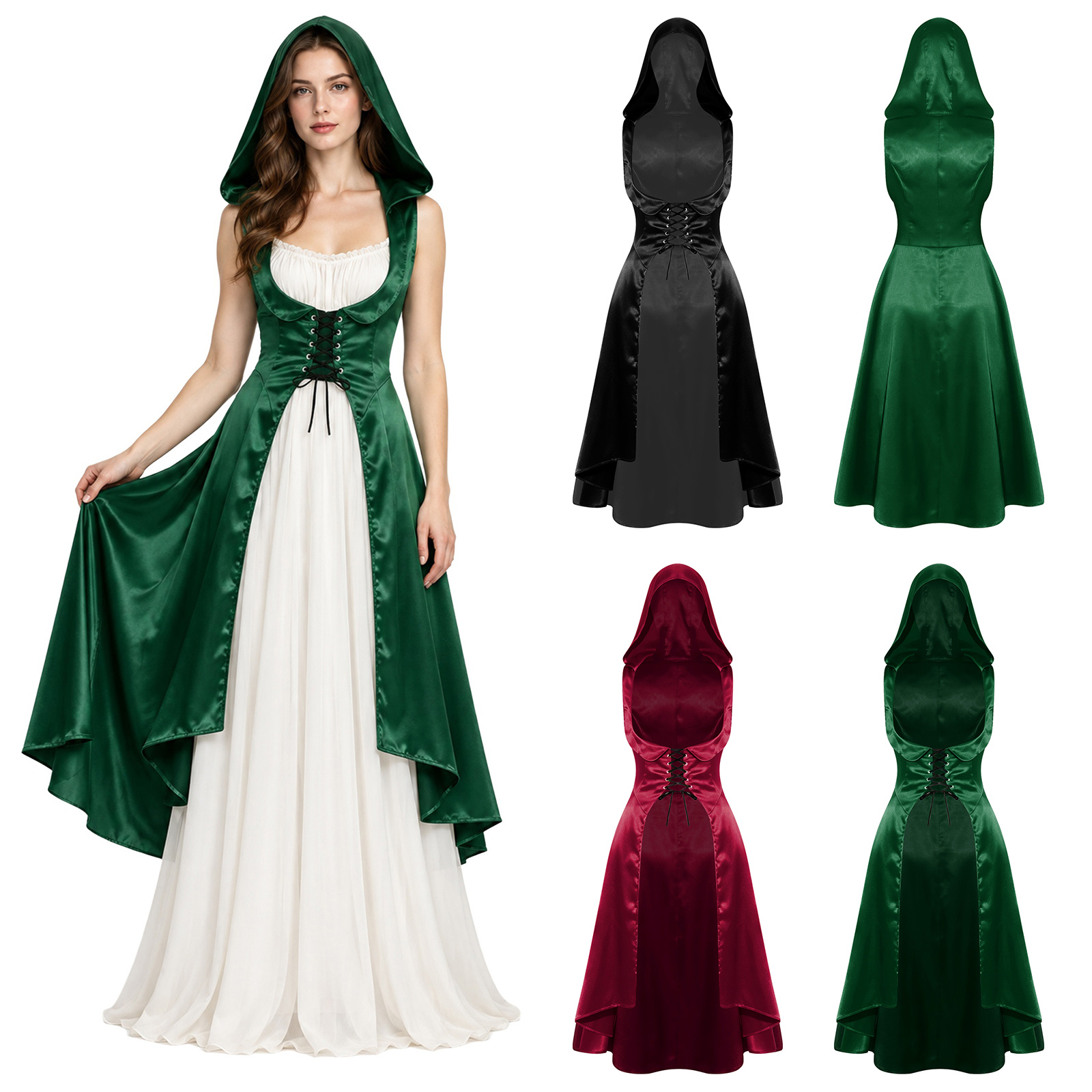 Damen-Renaissance-Kostüme, Hal – Lace Dress Bewertung und Preis