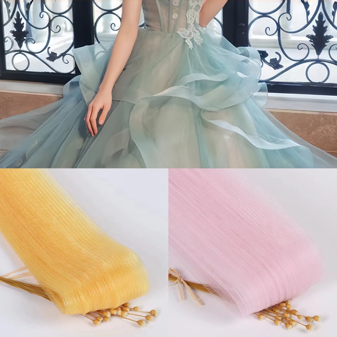 Elastisches Netzgewebe zum Näh – Formal Dress Bewertung und Preis